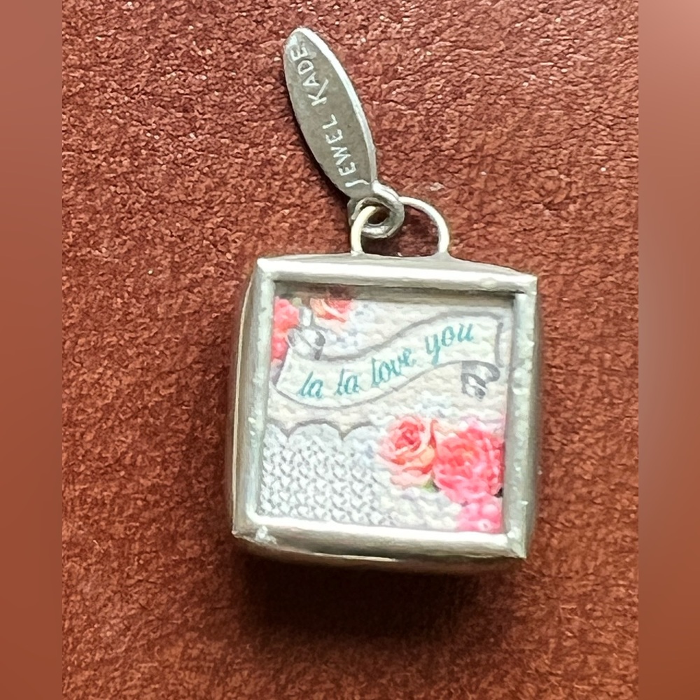 Jewel  Kade - Vintage “la la love you” Charm - Picture 4 of 6